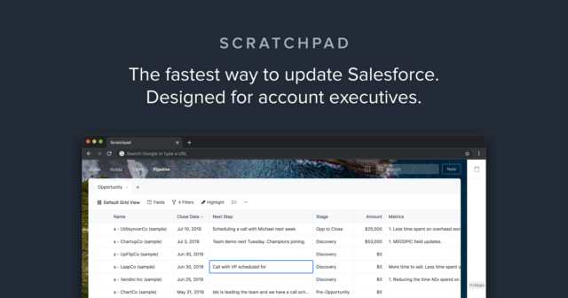 Scratchpad raised US$3.6m funding led by Accel