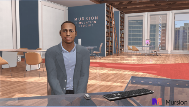 Immersive VR Training Platform Mursion