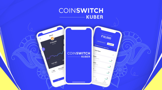 crypto-exchange platform CoinSwitch Kuber