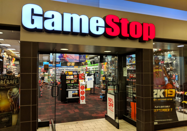 GameStop stocks tumble